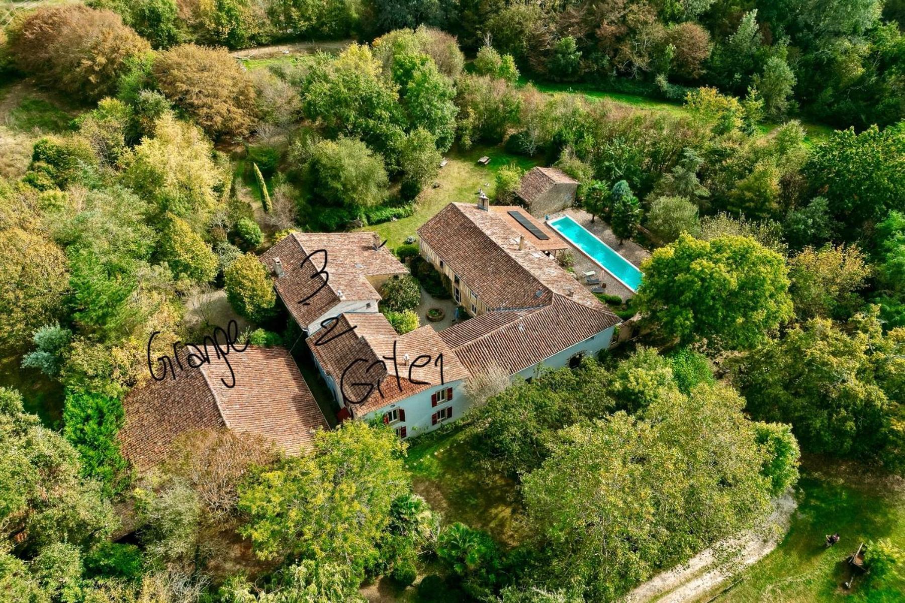 Domaine De La Hargue Villa Manciet Exteriör bild